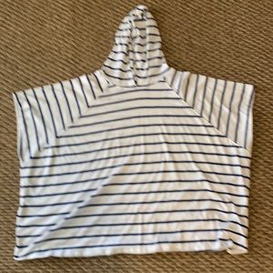 Navy and white striped T-shirt...